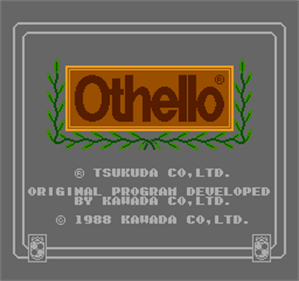 Othello - Screenshot - Game Title Image