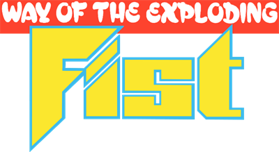 The Way of the Exploding Fist - Clear Logo Image