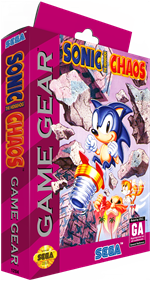 Sonic the Hedgehog Chaos - Box - 3D Image