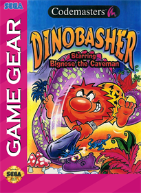 Dinobasher: Starring Bignose the Caveman - Fanart - Box - Front Image