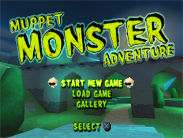 Muppet Monster Adventure - Screenshot - Game Title Image