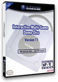 Interactive Multi-Game Demo Disc: Version 11 - Box - 3D Image