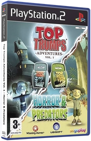 Top Trumps Adventures Vol. 1: Horror & Predators - Box - 3D Image