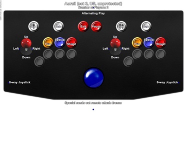 Aurail - Arcade - Controls Information Image