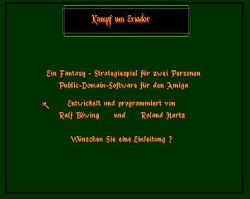 Kampf Um Eriador - Screenshot - Game Title Image