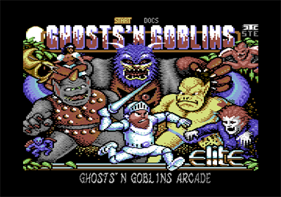 Ghosts 'n Goblins Arcade - Screenshot - Game Title Image