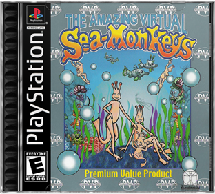 The Amazing Virtual Sea-Monkeys - Box - Front - Reconstructed Image