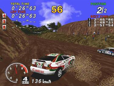 Sega Rally Championship - Screenshot - Gameplay Image