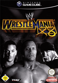 WWE WrestleMania X8 - Box - Front Image