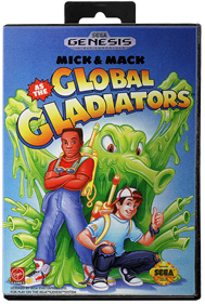 Mick & Mack as the Global Gladiators - Box - Front - Reconstructed Image