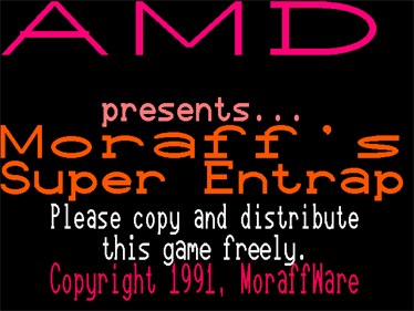 Moraff's Entrap - Screenshot - Game Title Image