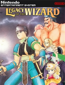 Legacy of the Wizard - Fanart - Box - Front Image