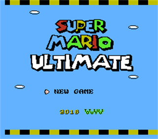 Super Mario Ultimate - Screenshot - Game Title Image