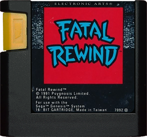 Fatal Rewind - Cart - Front Image