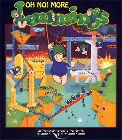 Oh No! More Lemmings - Fanart - Box - Front Image