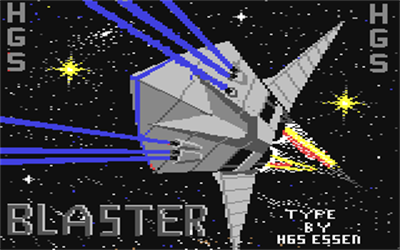 Blaster - Screenshot - Game Title Image