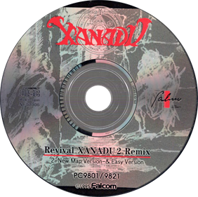 Revival Xanadu 2: Remix - Disc Image