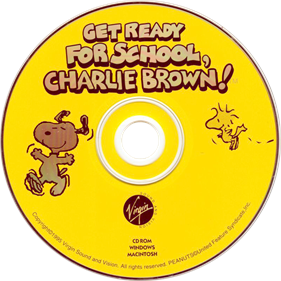 Get Ready for School, Charlie Brown! - Disc Image