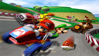 Mario Kart: Double Dash!! Bonus Disc - Fanart - Background Image