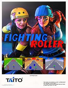 Fighting Roller - Advertisement Flyer - Front Image