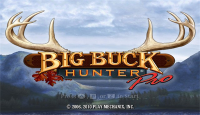 Big Buck Hunter Pro - Screenshot - Game Title Image