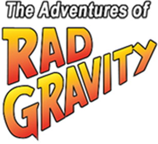 The Adventures of Rad Gravity - Clear Logo Image