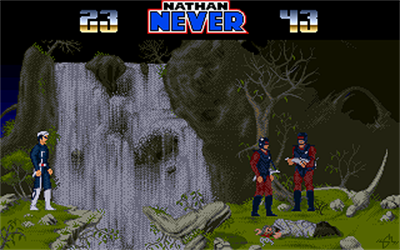 Nathan Never: The Arcade Game - Screenshot - Gameplay Image