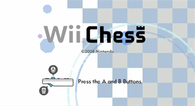 Wii Chess - Screenshot - Game Title Image
