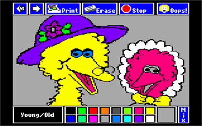 Sesame Street Crayon: Opposites Attract - Screenshot - Gameplay Image