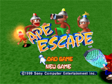 Ape Escape - Screenshot - Game Title Image