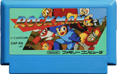 Mega Man - Cart - Front Image