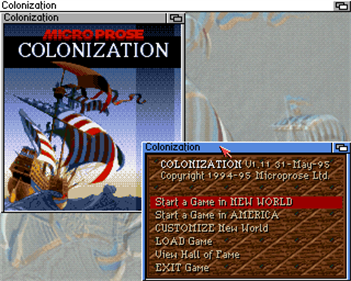 Sid Meier's Colonization - Screenshot - Game Title Image
