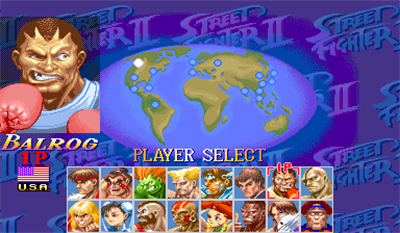 Hyper Street Fighter II: The Anniversary Edition - Screenshot - Game Select Image