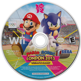 Mario & Sonic at the London 2012 Olympic Games - Disc Image