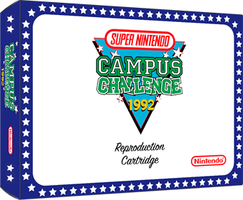 Nintendo Campus Challenge '92 - Box - 3D Image