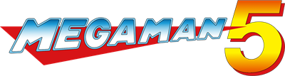 Mega Man 5 - Clear Logo Image