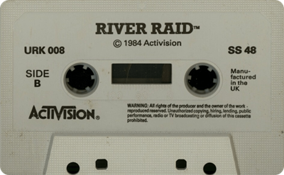 River Raid - Cart - Back Image