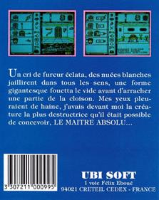 Le Maître Absolu - Box - Back Image