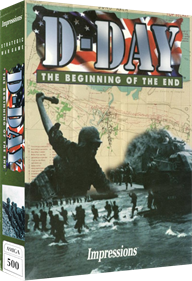 D-Day: The Beginning of the End - Box - 3D Image