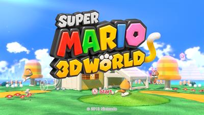 Super Mario 3D World - Screenshot - Game Title Image