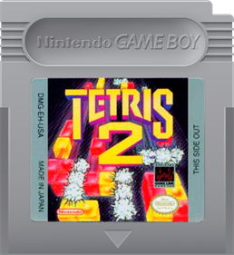 Tetris 2 - Fanart - Cart - Front