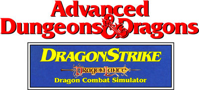 Advanced Dungeons & Dragons: DragonStrike - Clear Logo Image