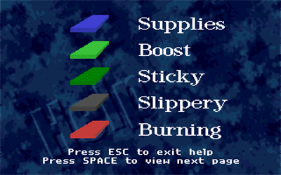 SkyRoads - Screenshot - Game Select Image