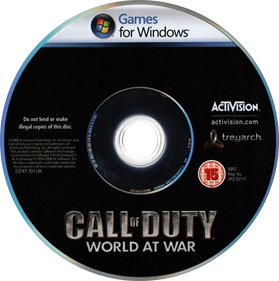 Call of Duty: World at War - Disc Image