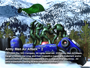 Army Men: Air Attack 2 - Screenshot - Game Title Image