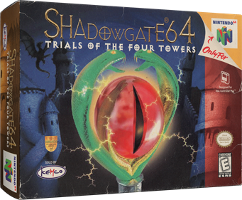 Shadowgate 64: Trials of the Four Towers - Box - 3D Image