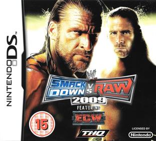 WWE SmackDown vs. Raw 2009 - Box - Front Image