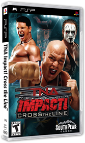 TNA iMPACT! Cross the Line - Box - 3D Image