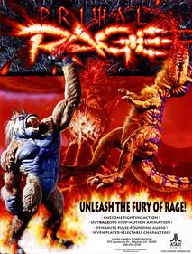 Primal Rage - Fanart - Box - Front Image