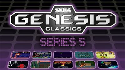 SEGA Genesis Classics Series 5 - Fanart - Background Image